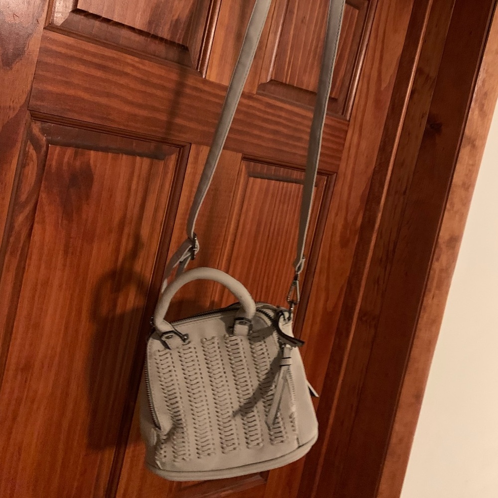 Francesca’s Tan Crossbody Satchel